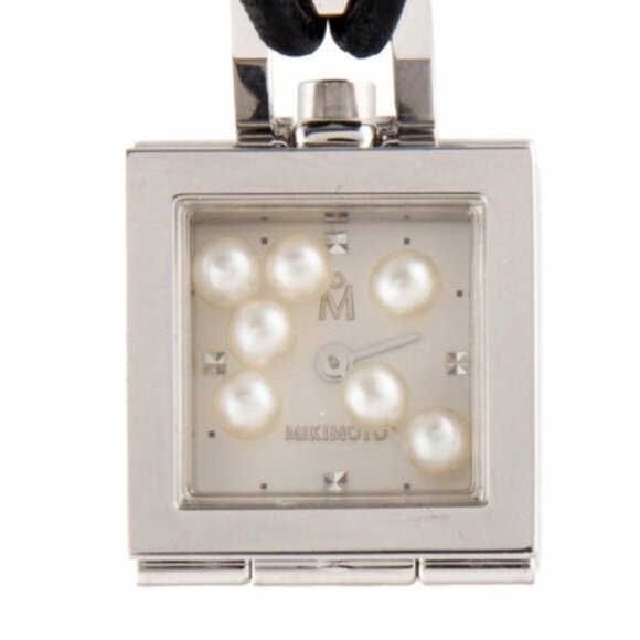 Mikimoto Jewelry - MIKIMOTO PEARLPENDANT NECKLACE WATCH